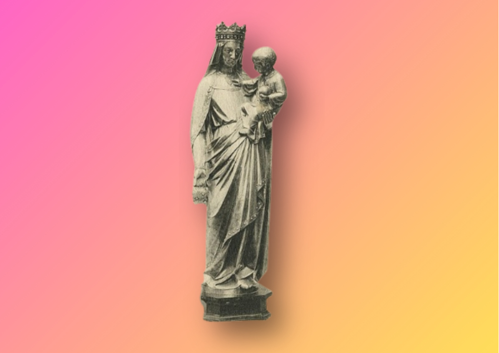 Vierge de la basilique de Quintin